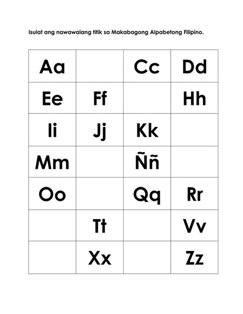 alpabetong filipino worksheet grade 1|Alpabetong Filipino Tracing Sheets .